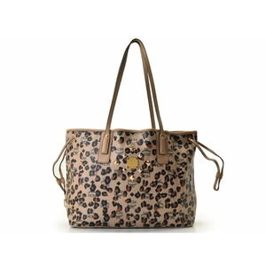 MCM Loveless tote bag beige leopard